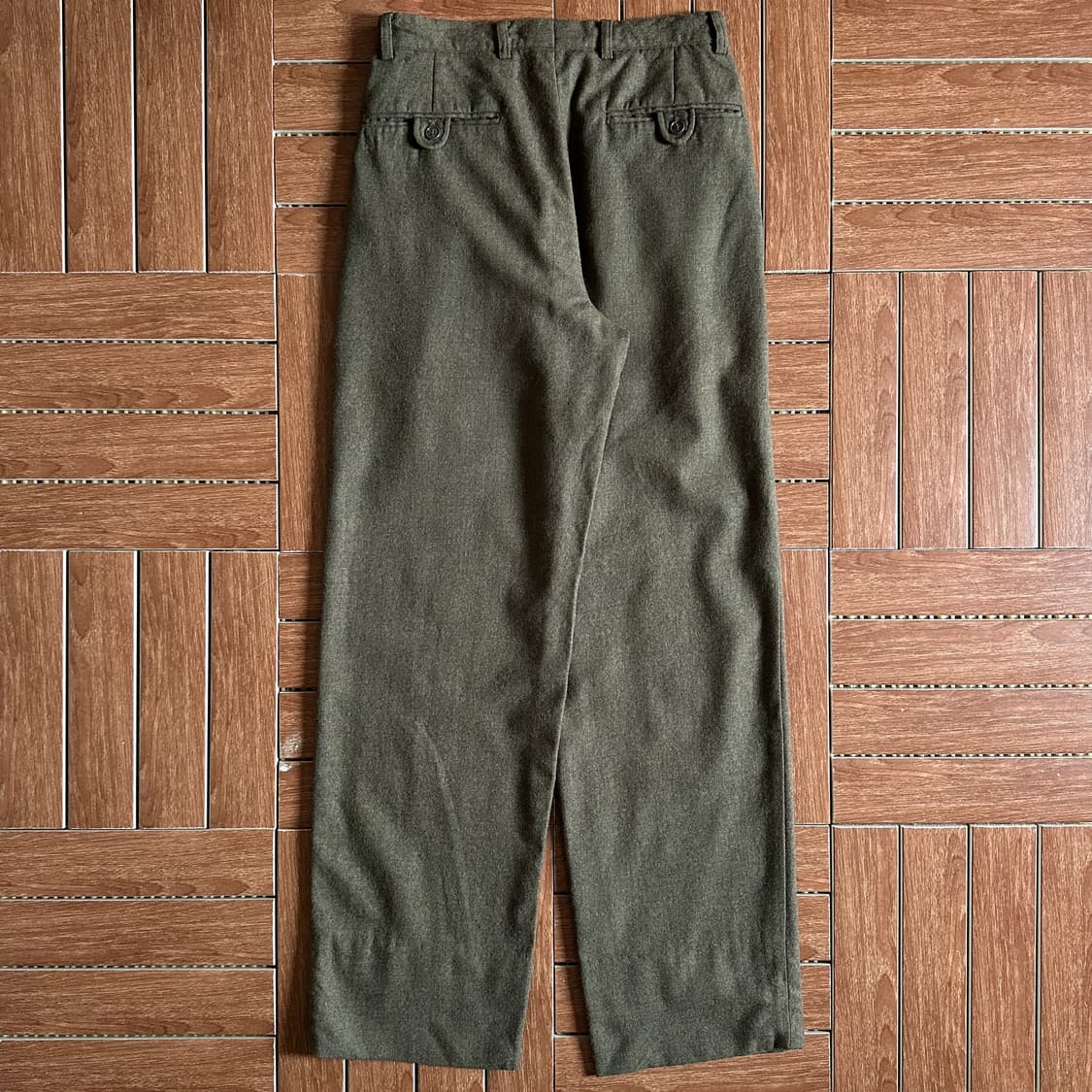 Emporio Armani two-tuck wool trouser 상품이미지2