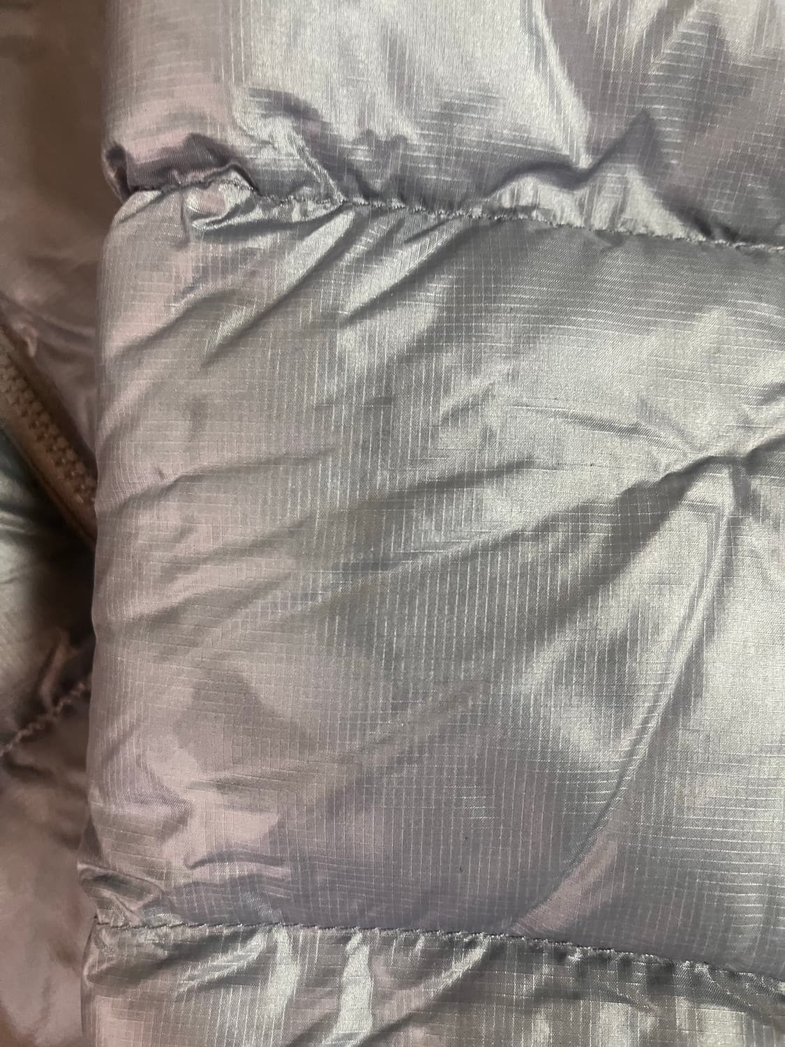 눕시 패딩 그레이 상품이미지6