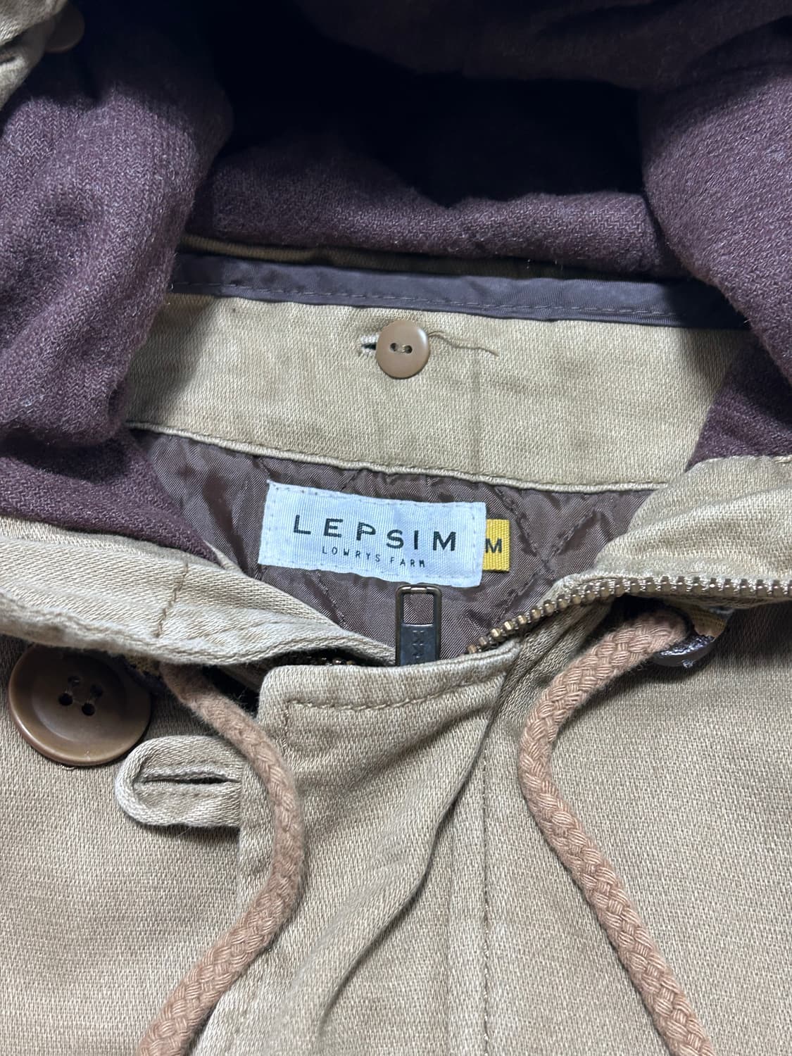 string detailed padded parka 상품이미지5