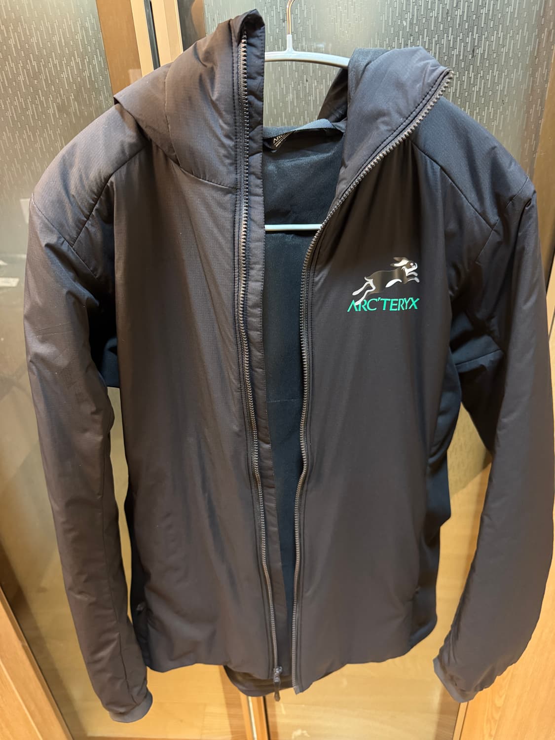 아크테릭스 루나 뉴 이어 아톰 LT 후디 블랙(토끼한정판) 상품이미지1