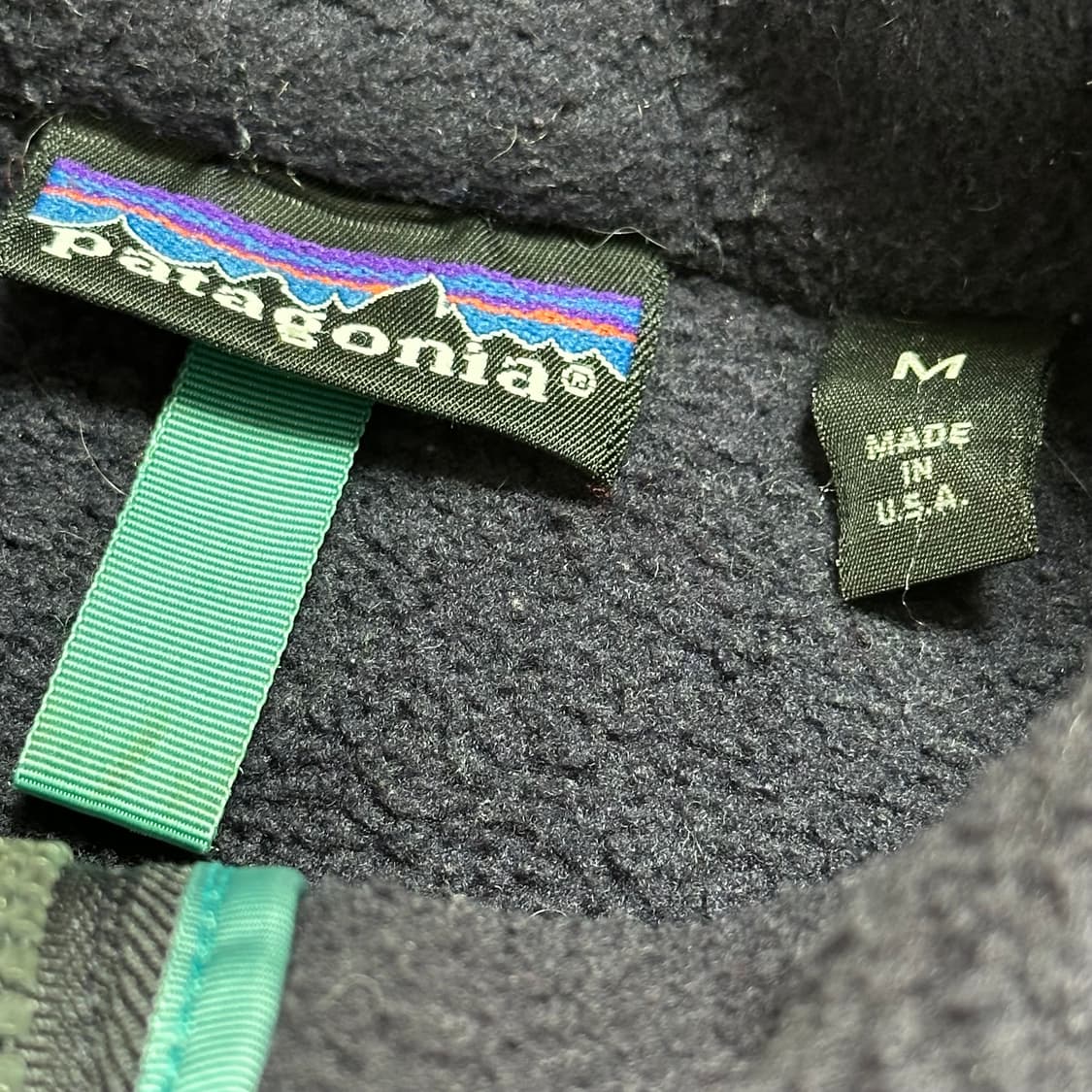 90s usa 파타고니아 레트로 파일 자켓 (네이비) 상품이미지8