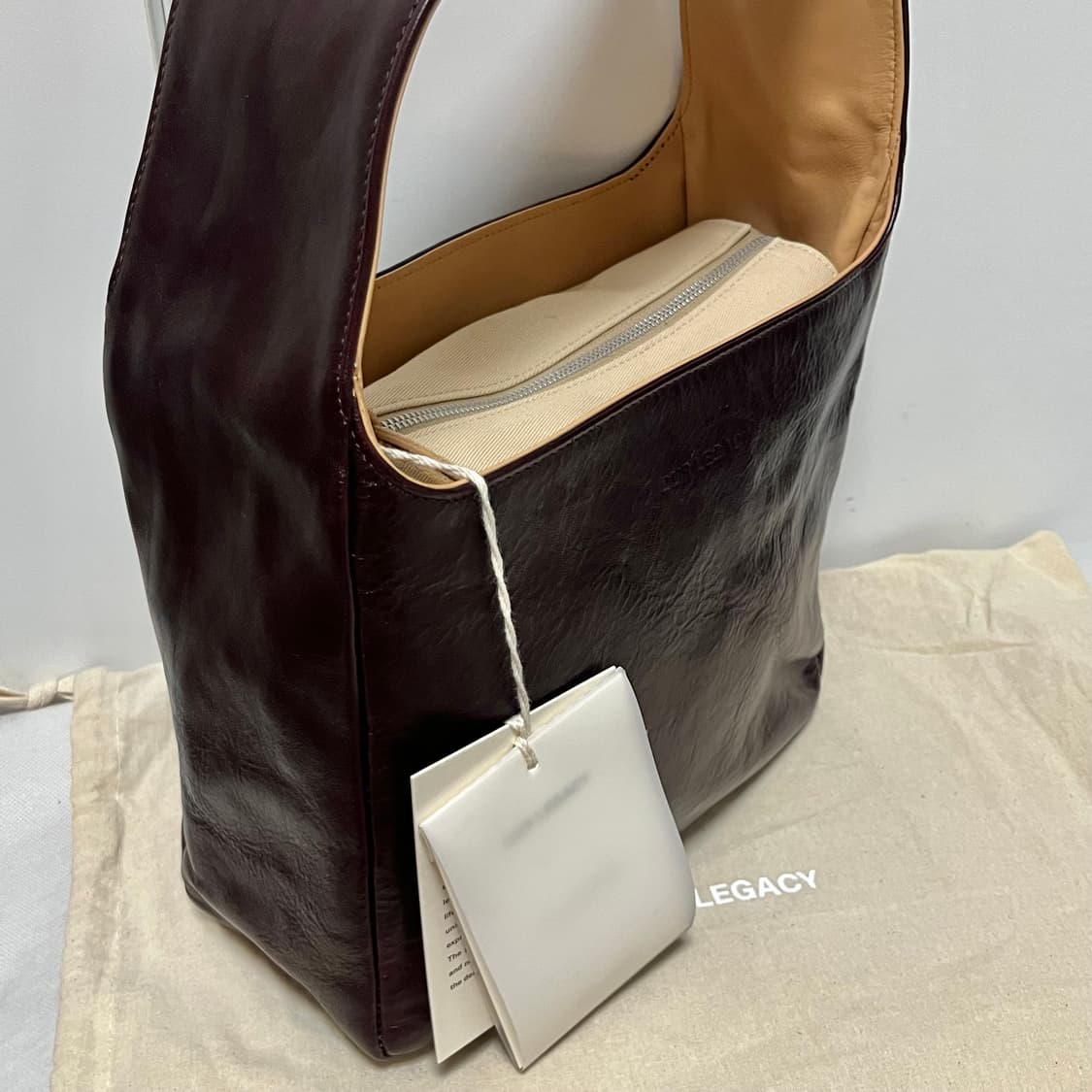 아워레가시 25fw 브릭백/버건디 상품이미지3