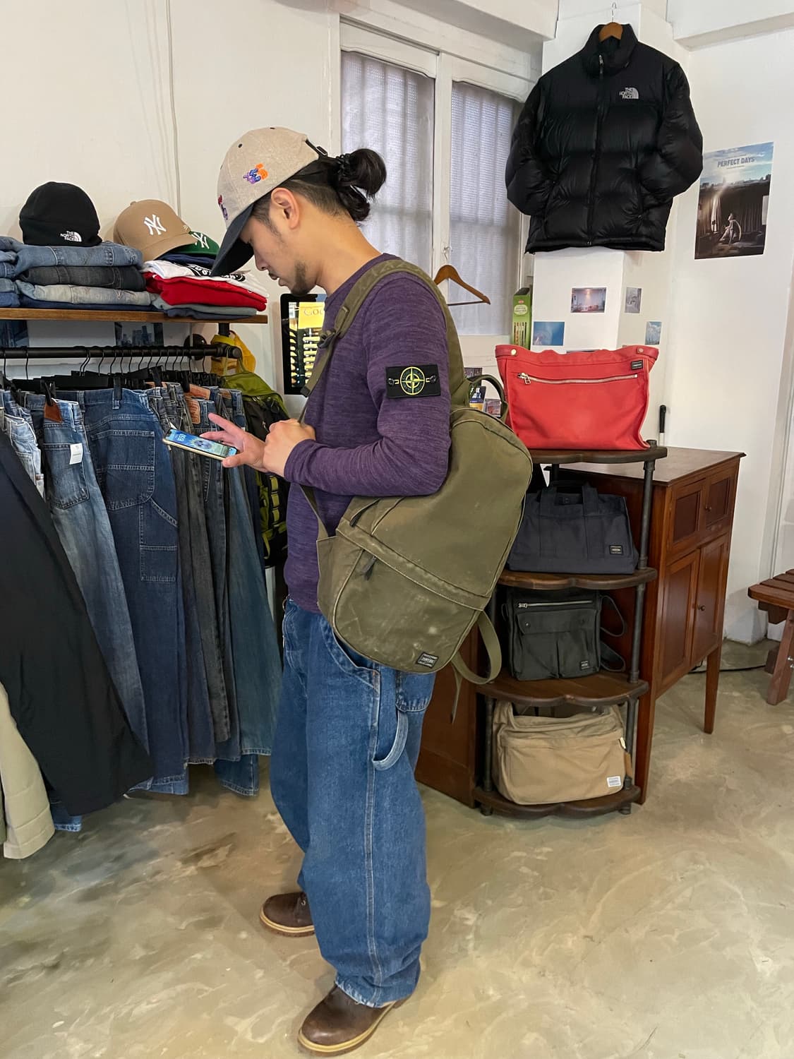 요시다 포터 백팩 카키 상품이미지1