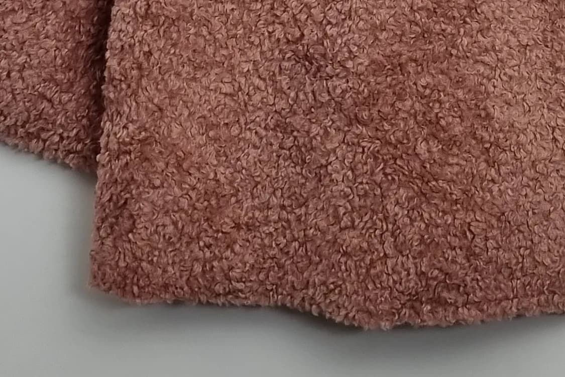 HIAND 하이앤드 핑크 보아퍼 숏코트  상품이미지4