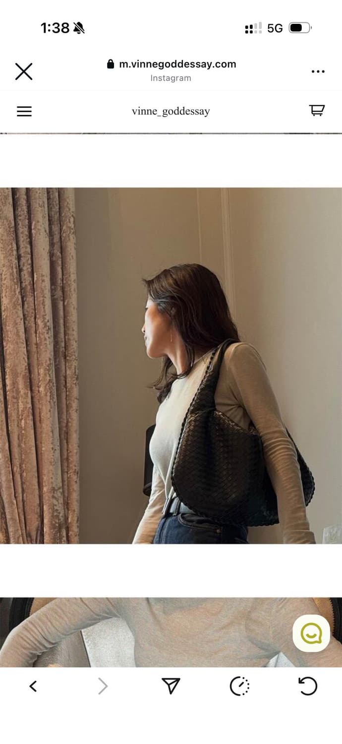 빈 가디세이 디아나 호보백 상품이미지4