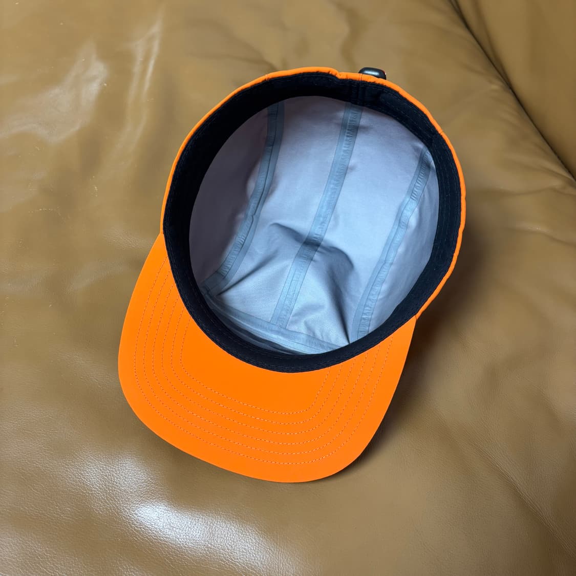 슈프림 캠프캡 모자 박스로고 고어텍스 오렌지 상품이미지6