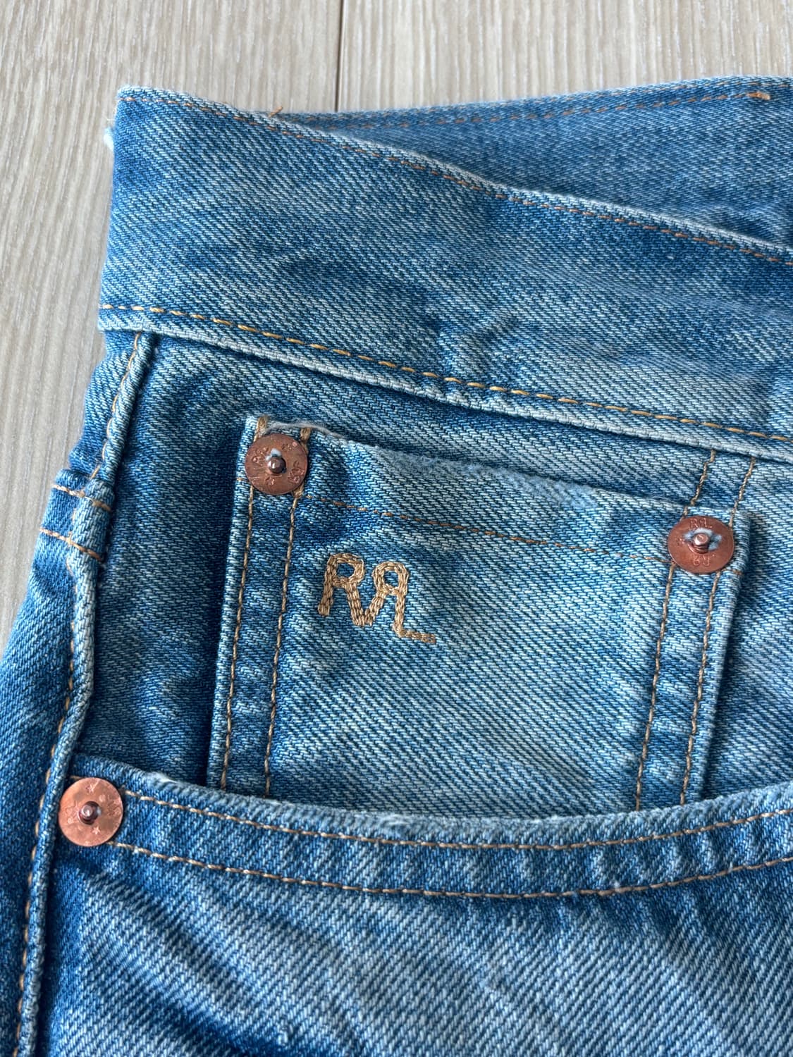 RRL 빈파포 미드랜드 30x32 사이즈 판매합니다.  상품이미지2