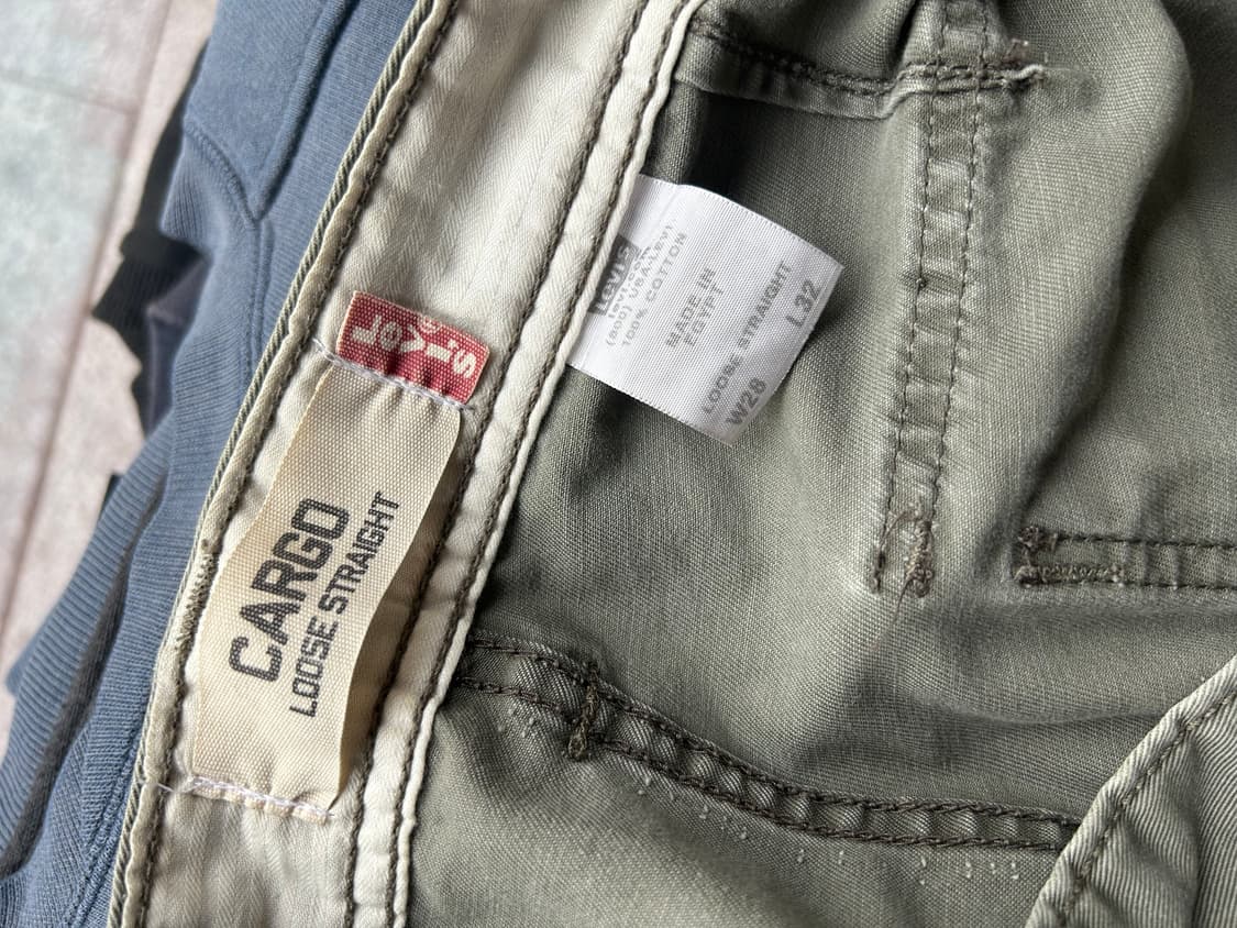 00’s 리바이스 카고팬츠 루즈스트레이트 상품이미지8