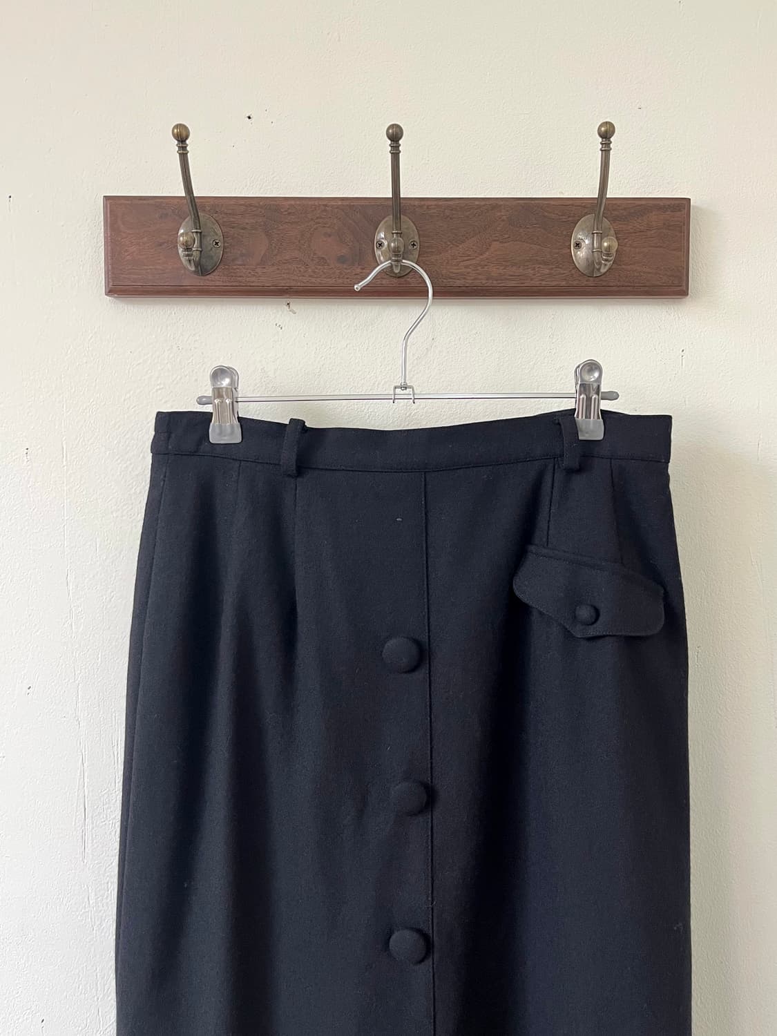 japan vtg 페이크 버튼 스커트 상품이미지2