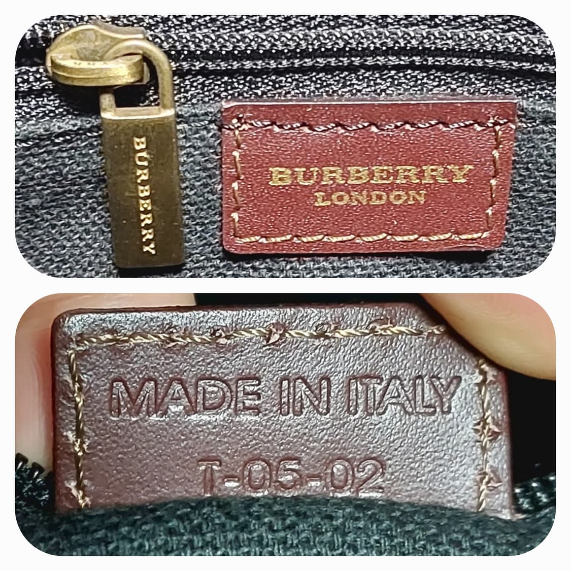 버버리 헤이마켓 체크 포켓 토트백 (정품) 상품이미지10