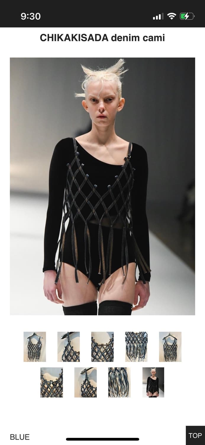 chika kisada 프린지캐미솔 상품이미지6