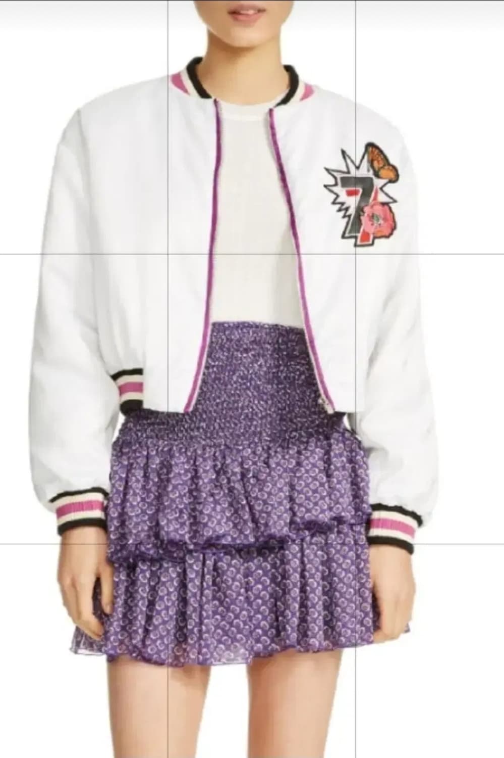 여성 36 마쥬 봄버 자켓 상품이미지5