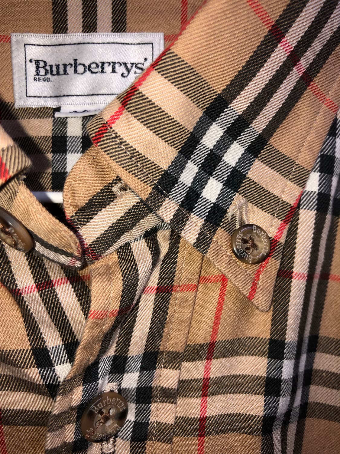 90s burberrys’ shirt 상품이미지7