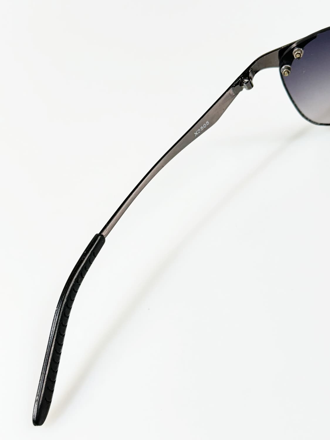 90s 퓨처리스틱 메탈릭 무테 스퀘어 빈티지 선글라스 상품이미지7