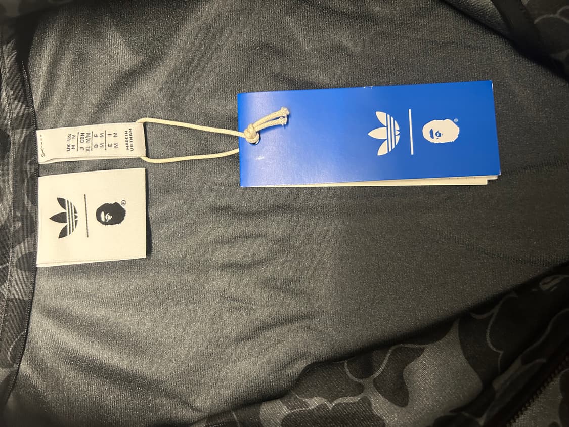 베이프 아디다스 져지 블랙 상품이미지6