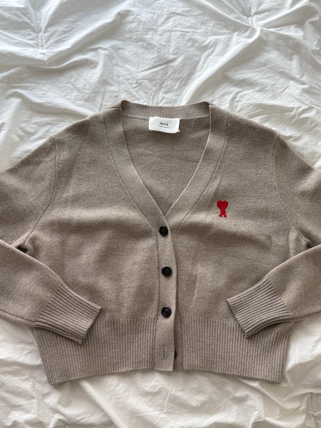 AMI 하트 로고 니트 가디건 상품이미지2