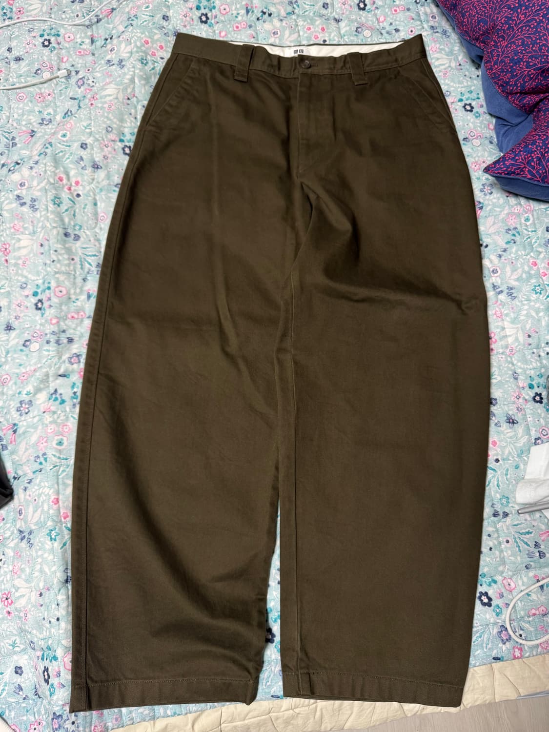 유니클로 U 와이드핏 치노팬츠 85 상품이미지1