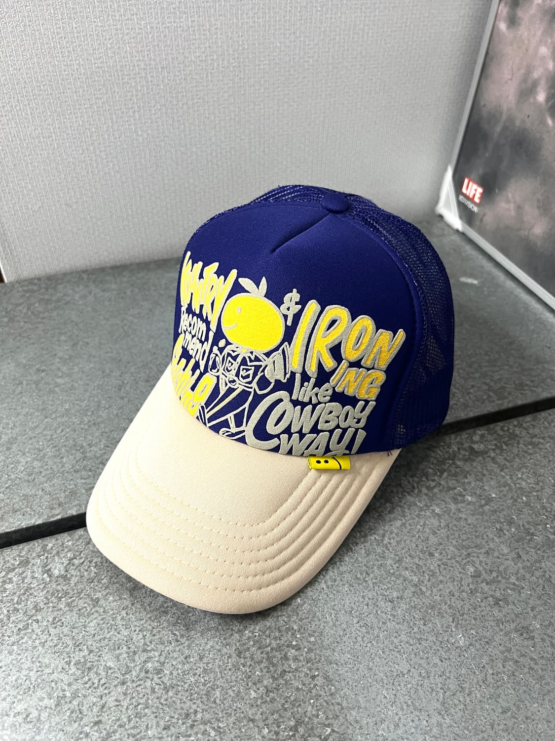 Kapital-Coneycowbowy Trucker Cap Purple  상품이미지1