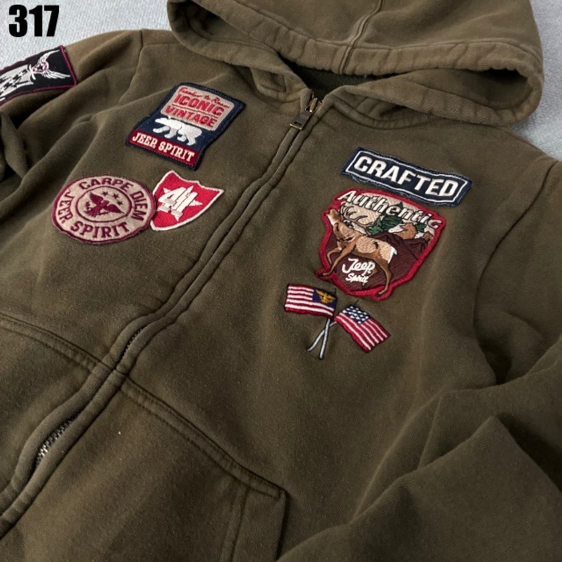 지프 스피릿 후드집업 상품이미지2