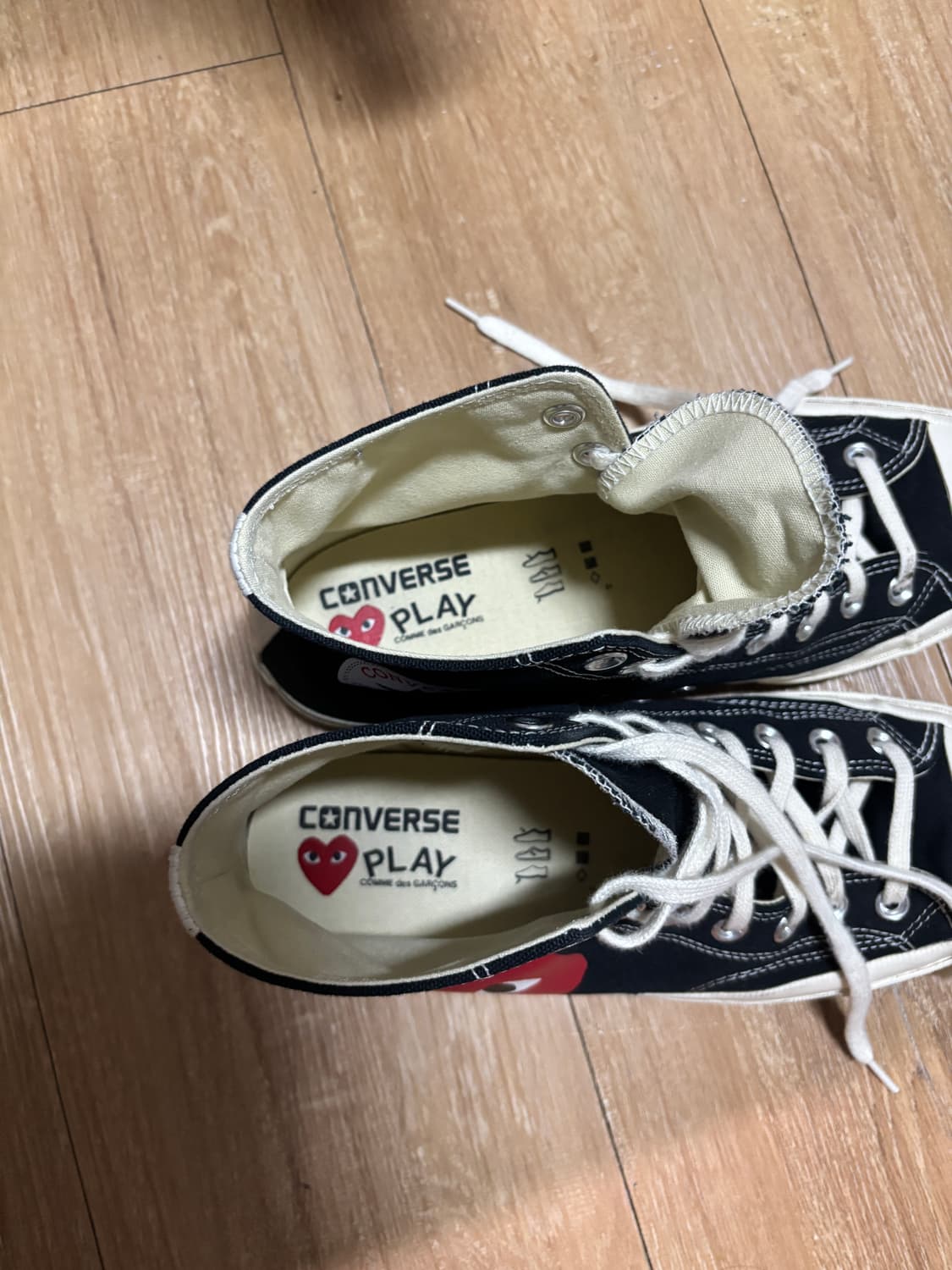 285 꼼데가르송 컨버스하이  상품이미지4