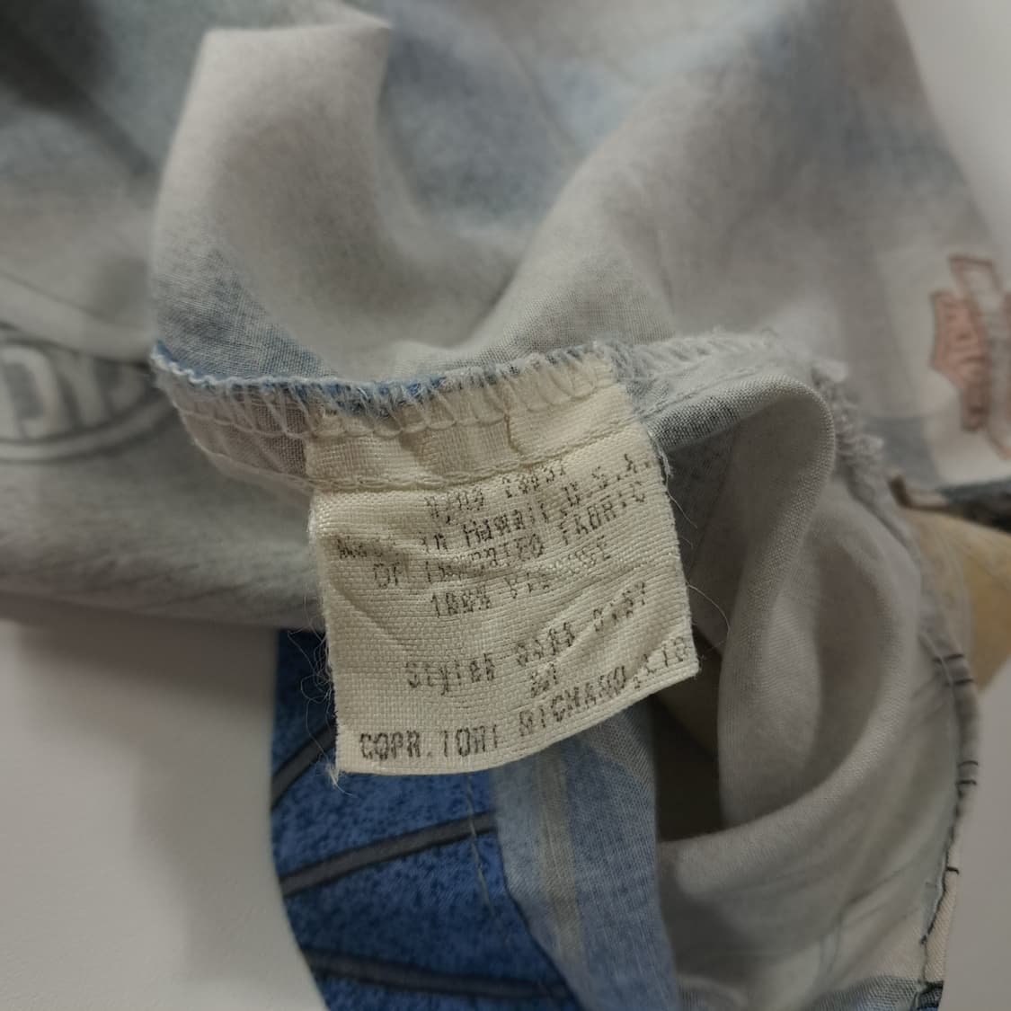 CK233 M 할리데이비슨x토리리처드 90s 미국판 비스코스 알로하 셔 상품이미지5