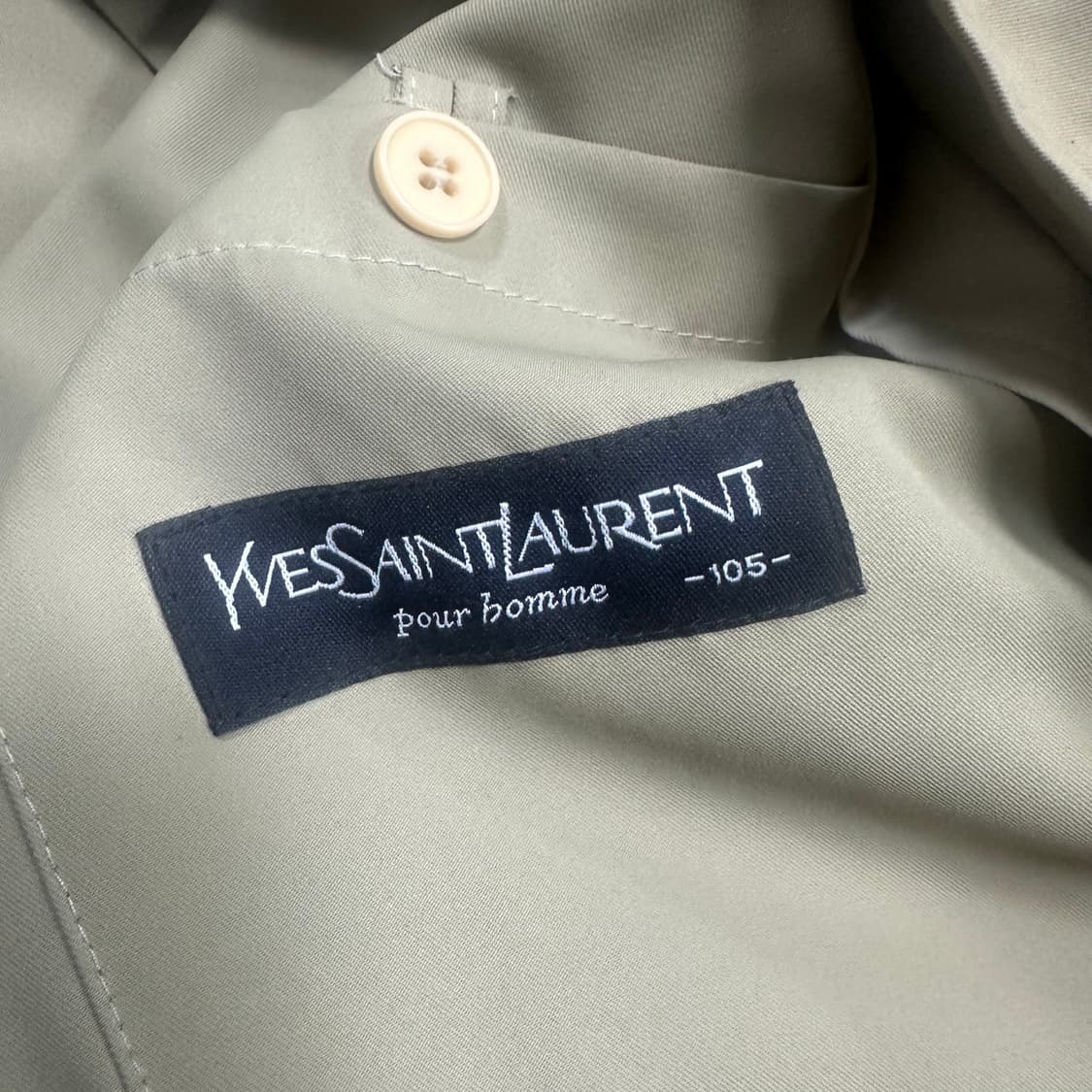 ✨ (바배) 입생로랑 블루종 폴리쉘 자켓  상품이미지4