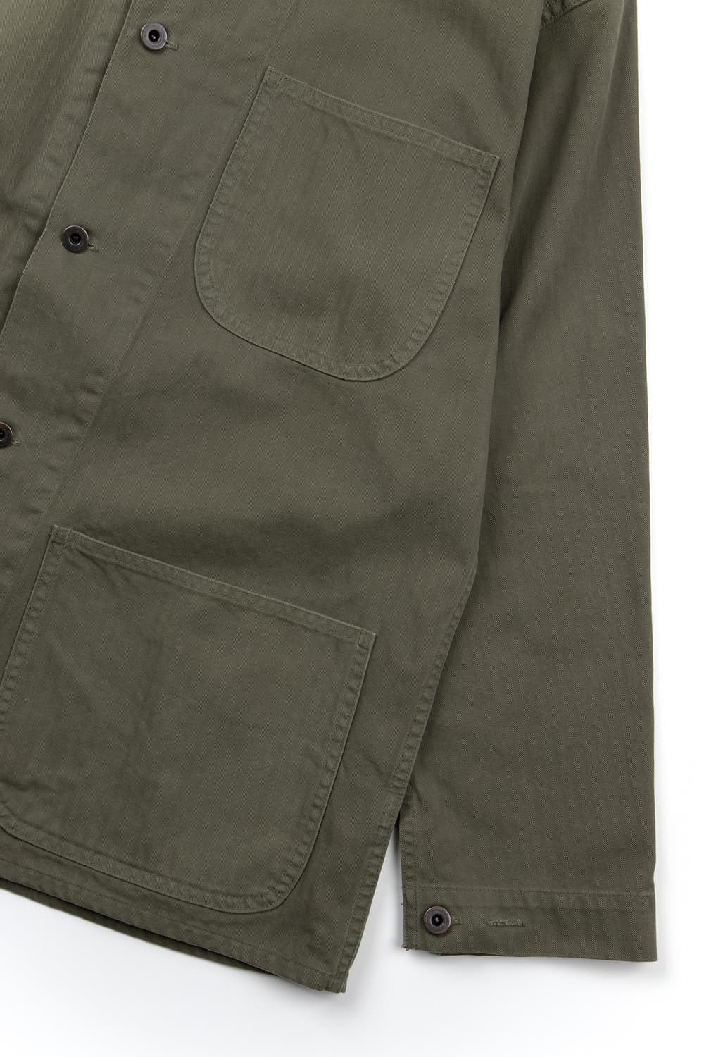 Ciota 40s USMC P-47 HBT 자켓 스톤워시 다크올리브 상품이미지4