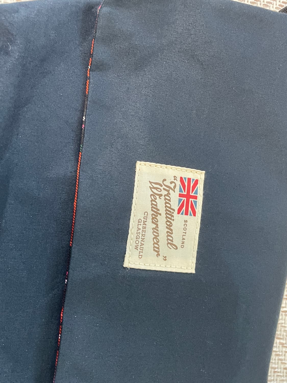 빈티지 스코틀랜드 타탄체크 나일론 크로스백 J03897 상품이미지2