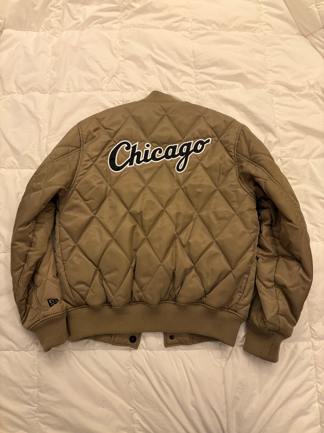 뉴에라 다이아몬드 퀼팅 자켓 시카고 화이트삭스 90(S) 상품이미지2