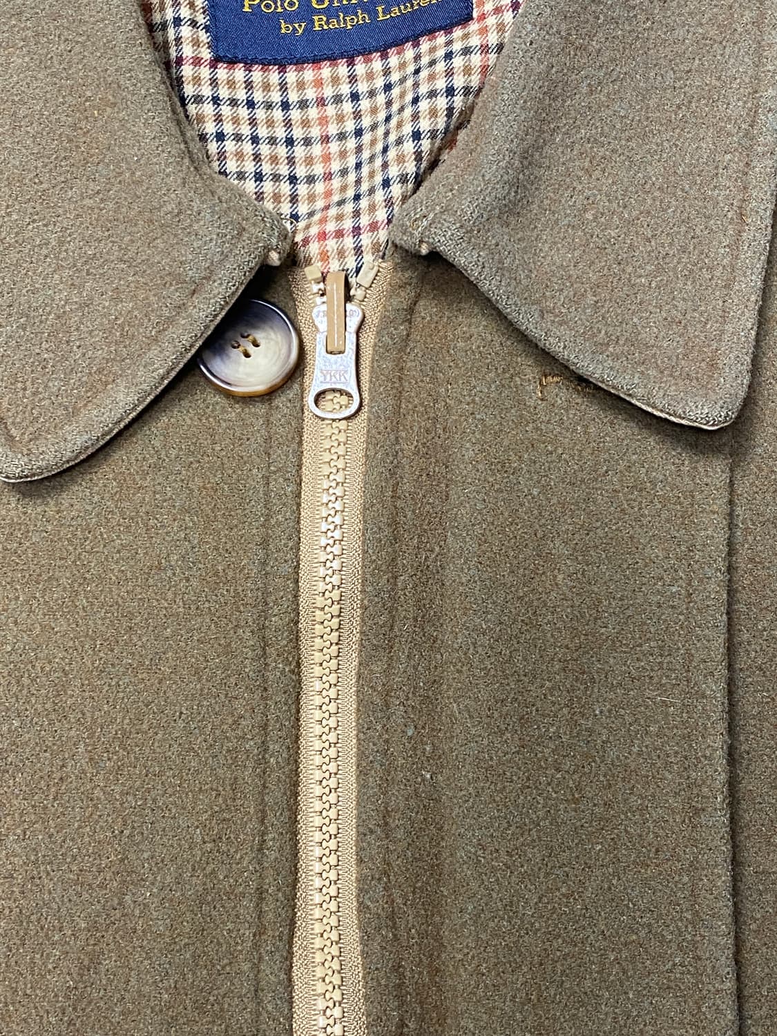 폴로 랄프로렌 클래식 싱글 코트 (카키브라운) 상품이미지4