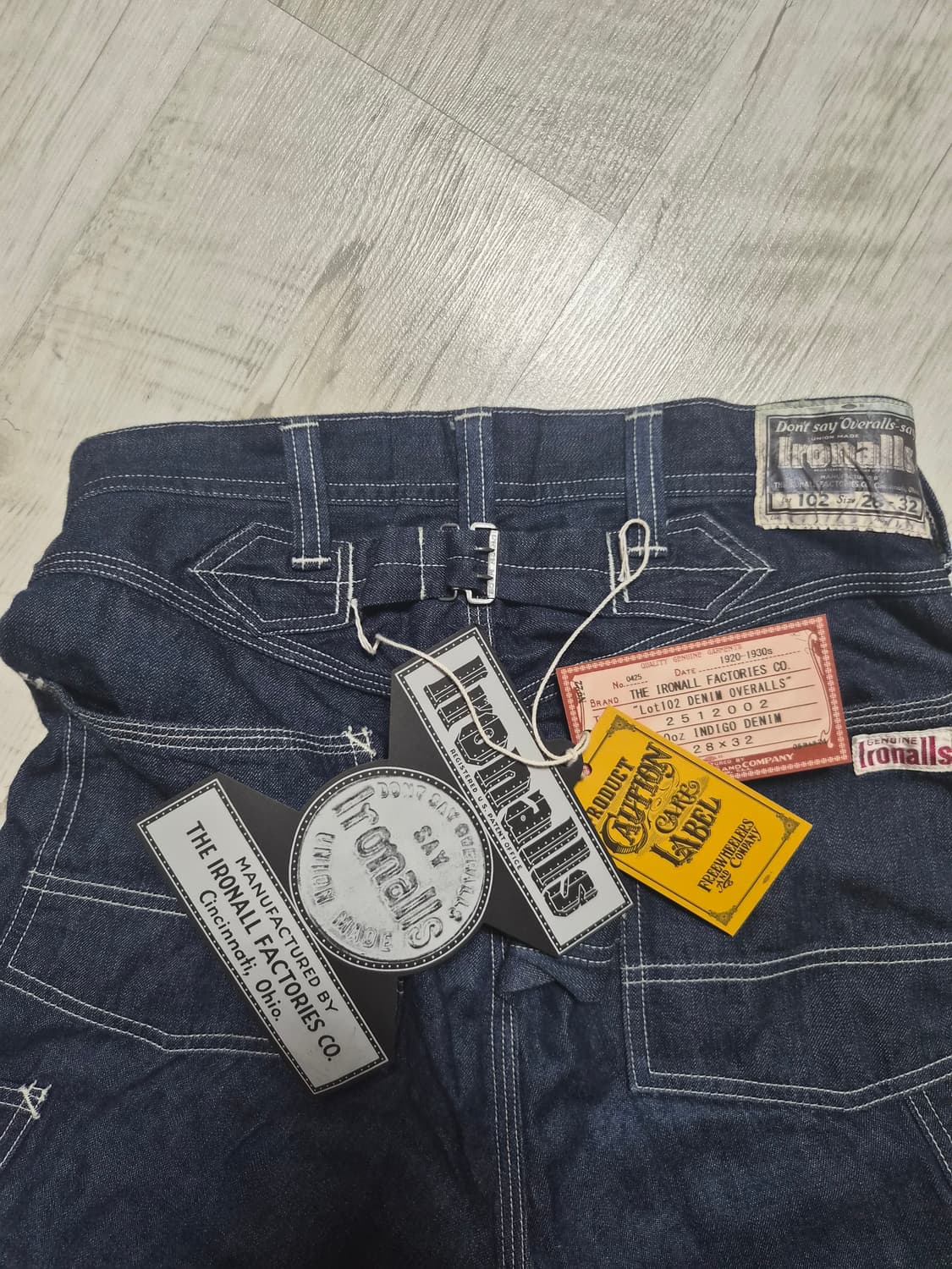 프리휠러스 아이언올즈 데님 팬츠 28 상품이미지2