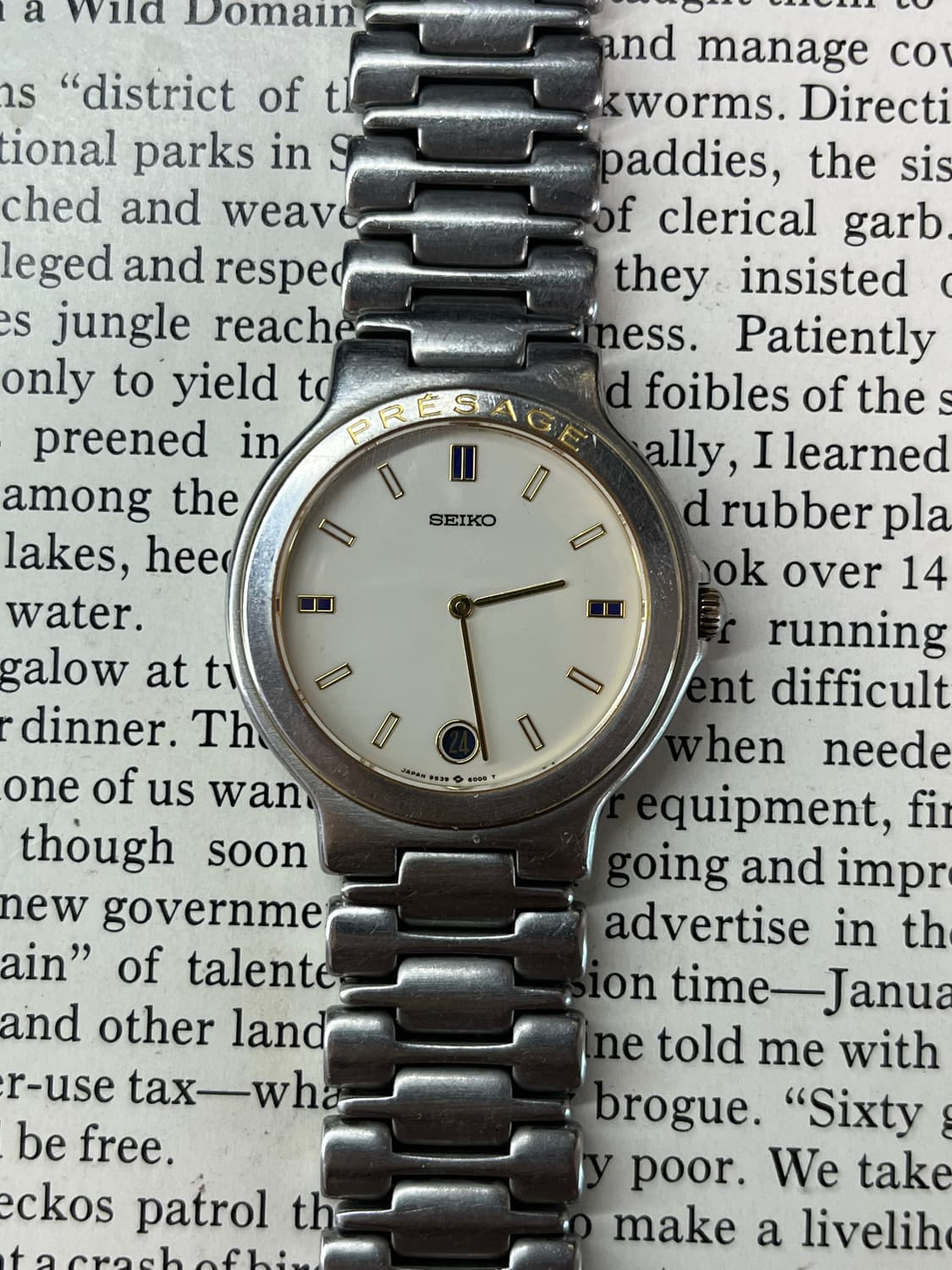 SEIKO PRESAGE 드레스 쿼츠  상품이미지1
