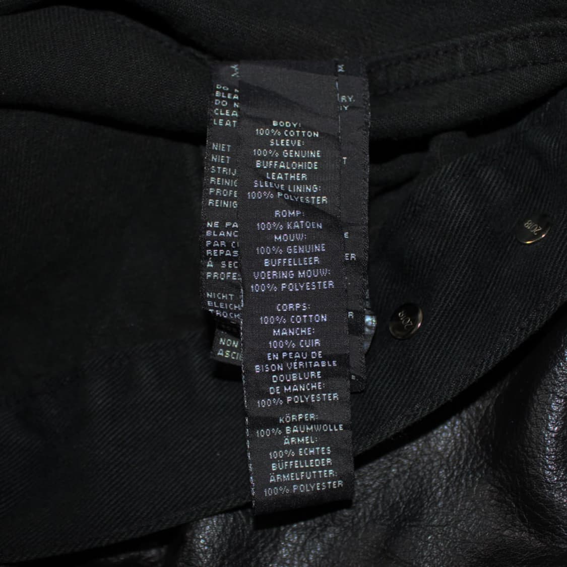 Harley Davidson 할리데이비슨 데님 바디 가죽 슬리브 자켓 상품이미지7