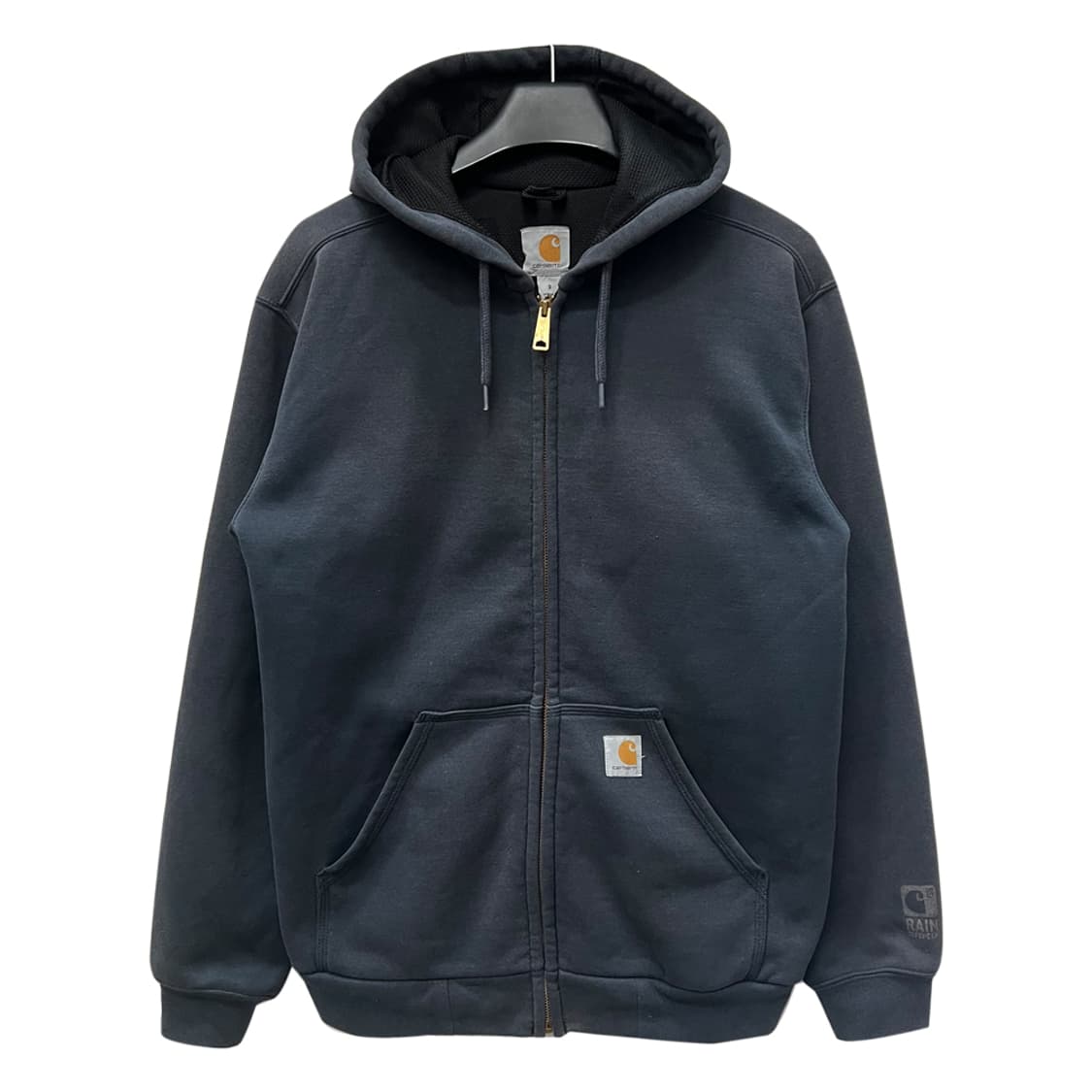 칼하트 써멀 레인디펜더 네이비 헤비 후드 집업 S 상품이미지1