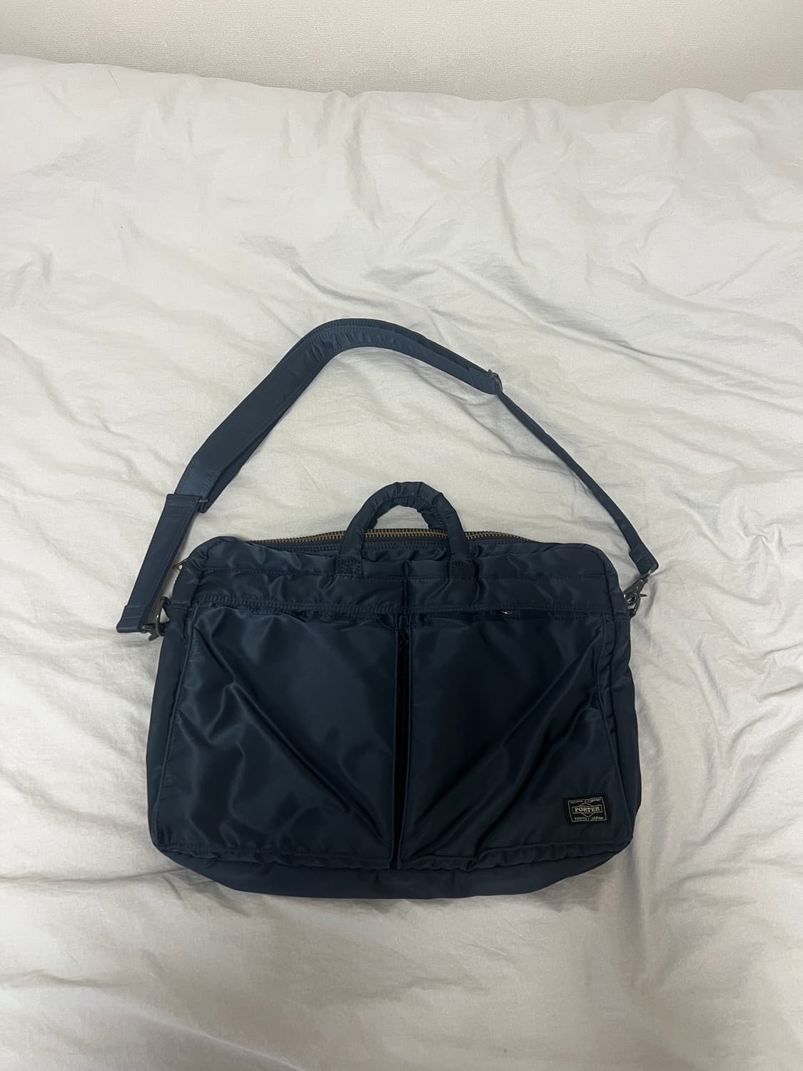 요시다포터 탱커 숄더백 네이비 라지 상품이미지1