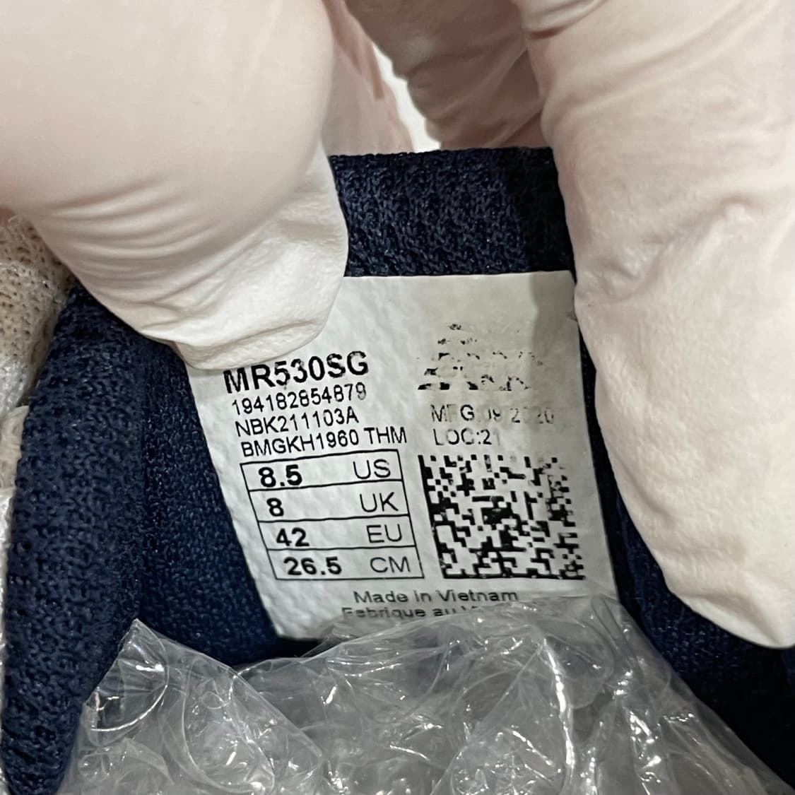 675) 뉴발란스 530 화이트 네이비 265 상품이미지8