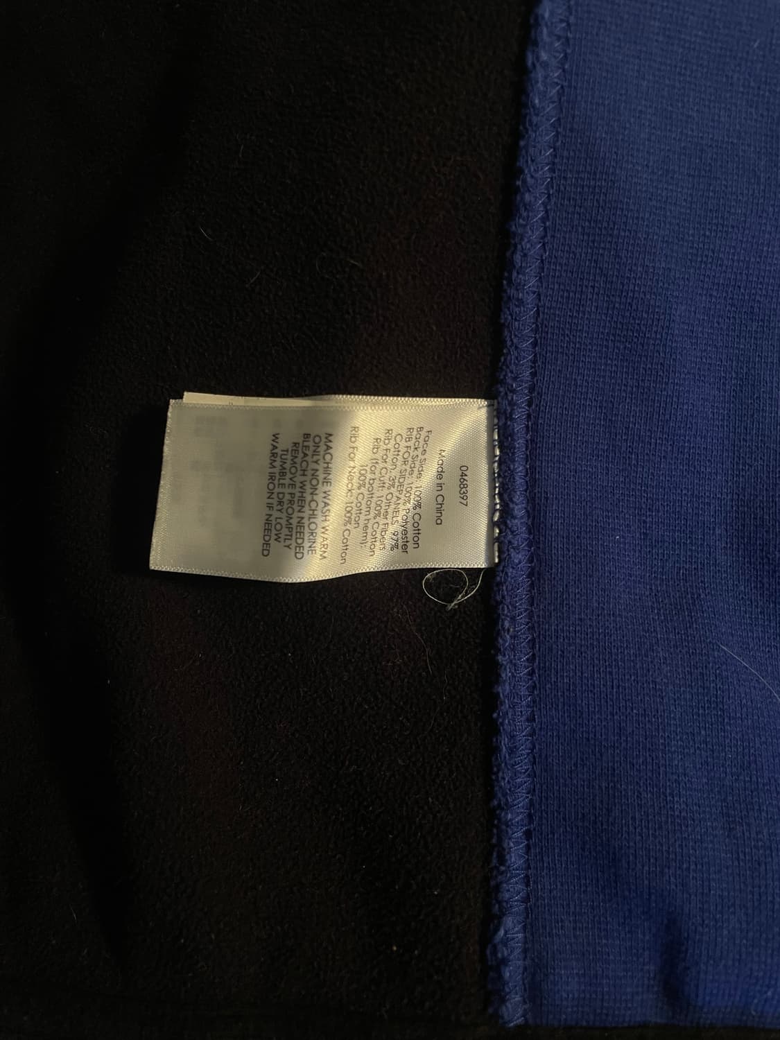 폴로 랄프로렌 빅포니 아르헨티나 면집업 딥 블루 상품이미지3