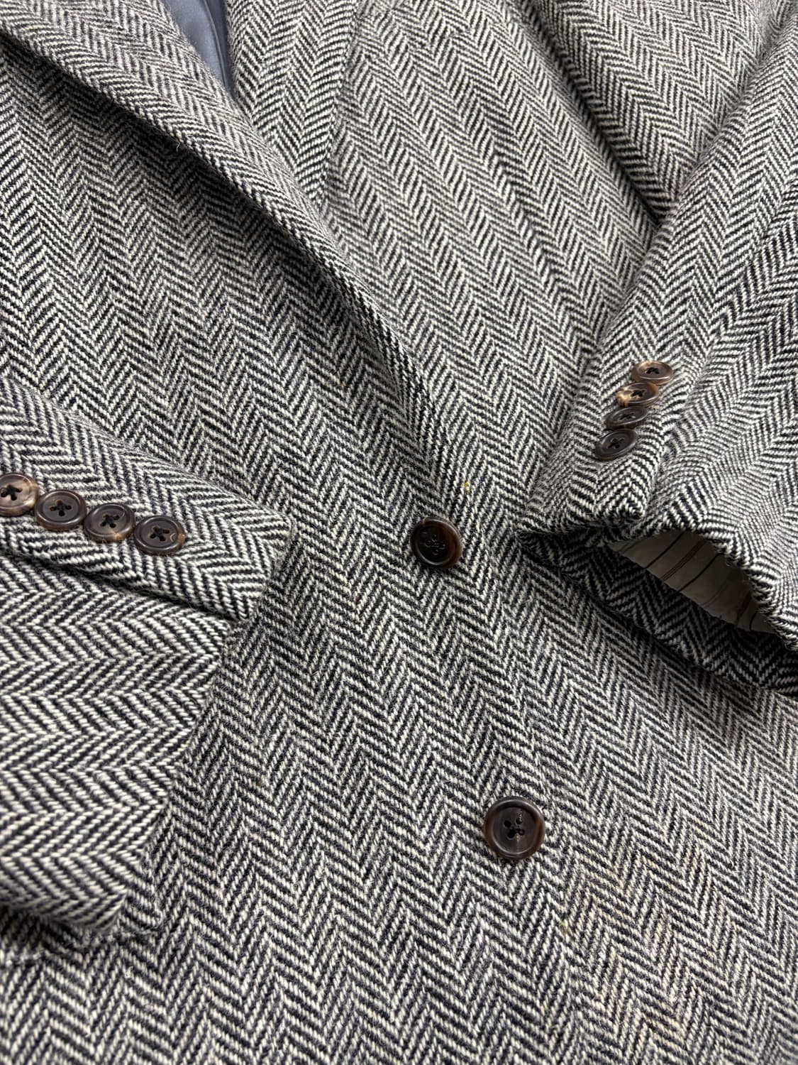 Polo 폴로 랄프로렌 헤링본 자켓 wool 100% 상품이미지10