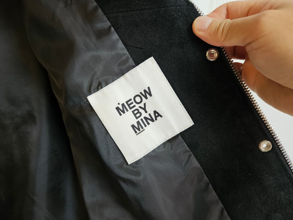 MEOW BY MINA 스웨이드 레더 프린지  웨스턴 자켓 상품이미지3