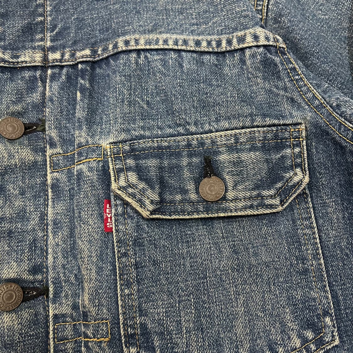 (38) 리바이스 2세대 90s 빅E TYPE 2 트러커 데님 자켓 상품이미지4