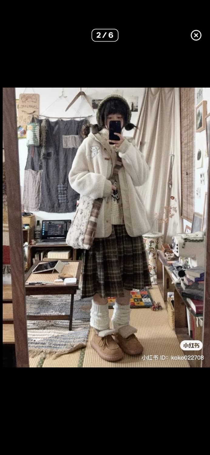 선착1명 일본 히메 라떼 모리걸 랜박 갸루 일본 교복 스포티 빈티지 랜박 상품이미지5