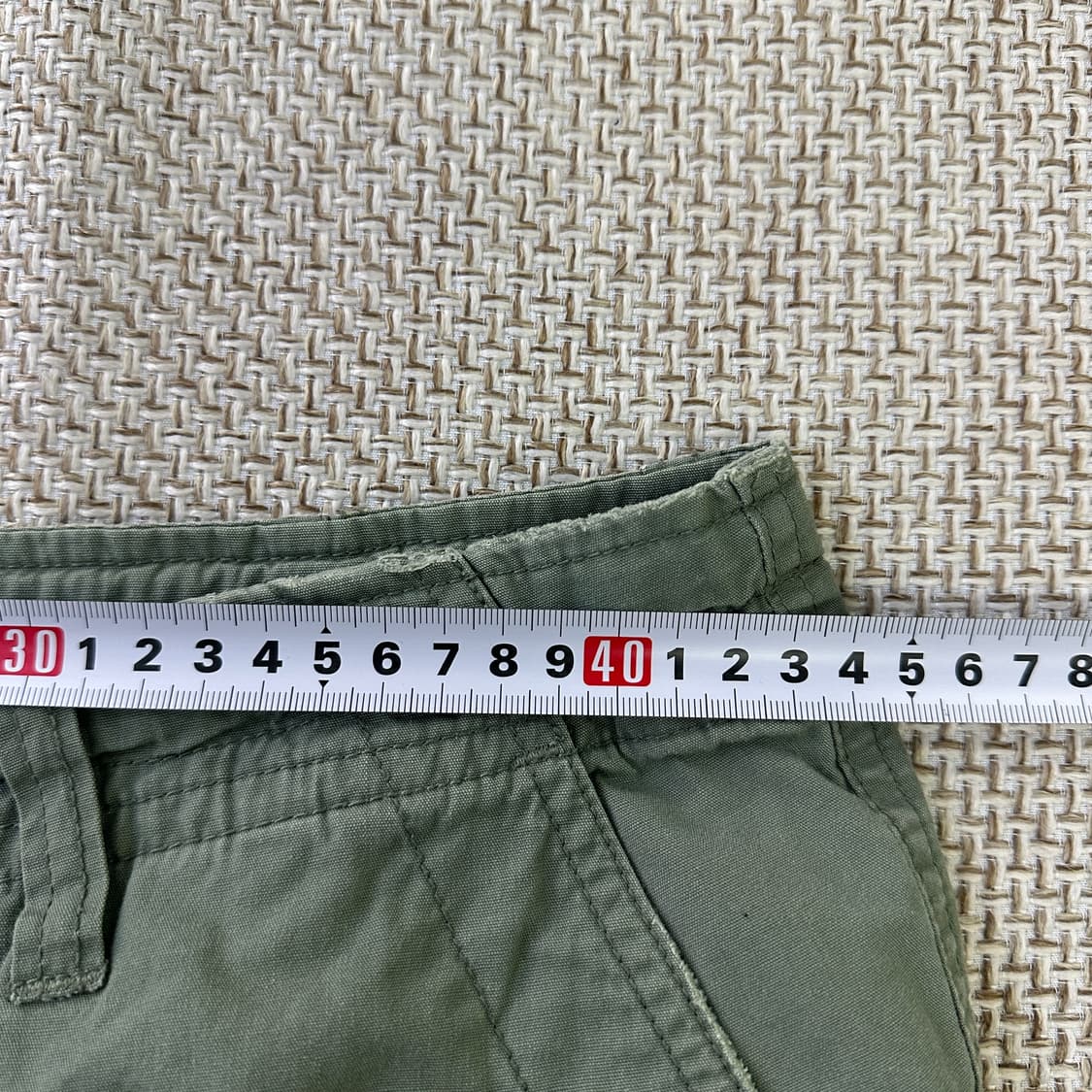 실측확인 빈티지 카고 반바지 팬츠 0413D 상품이미지8