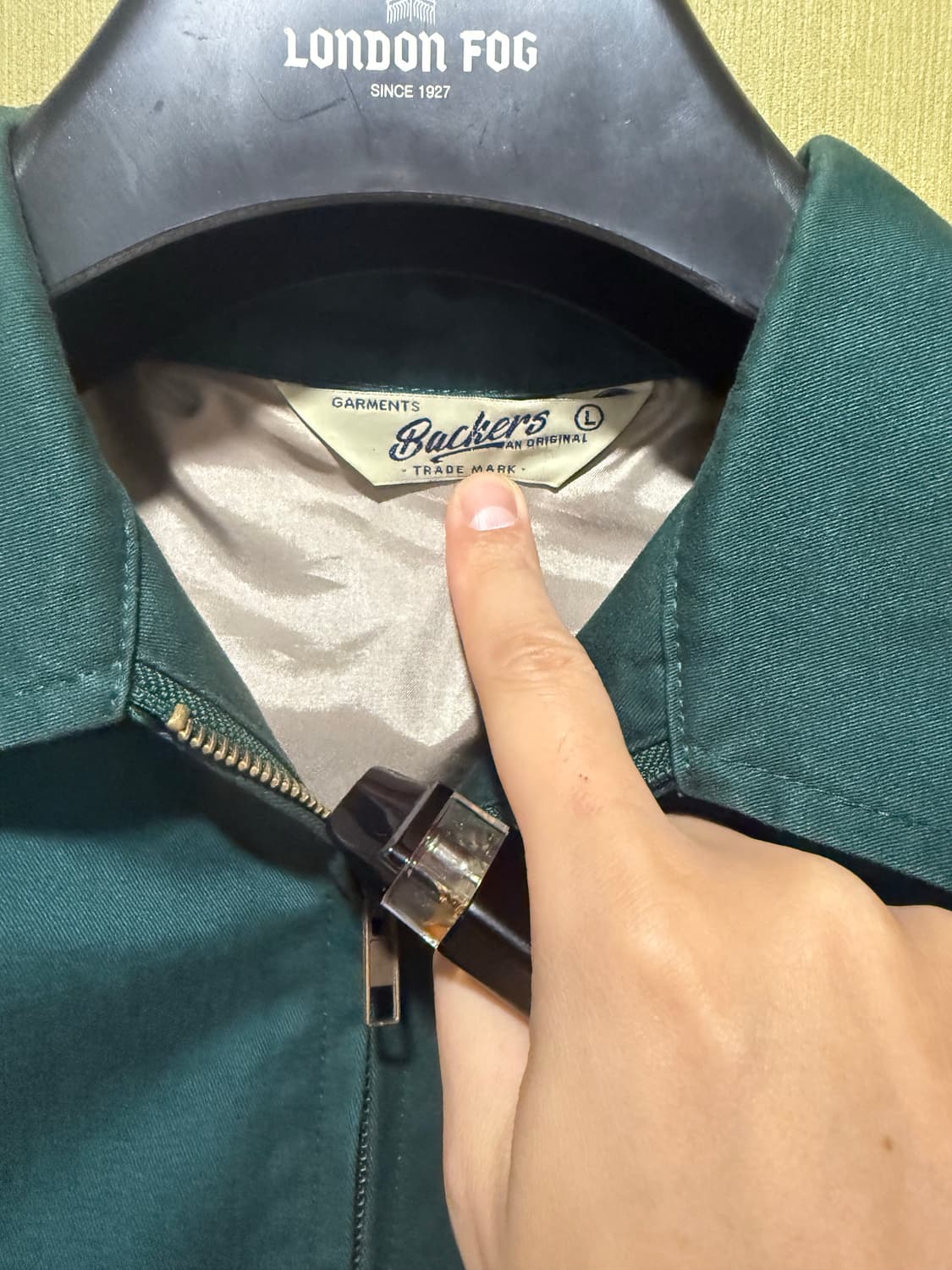 backers 백커스 체인스티자수 자켓 상품이미지3