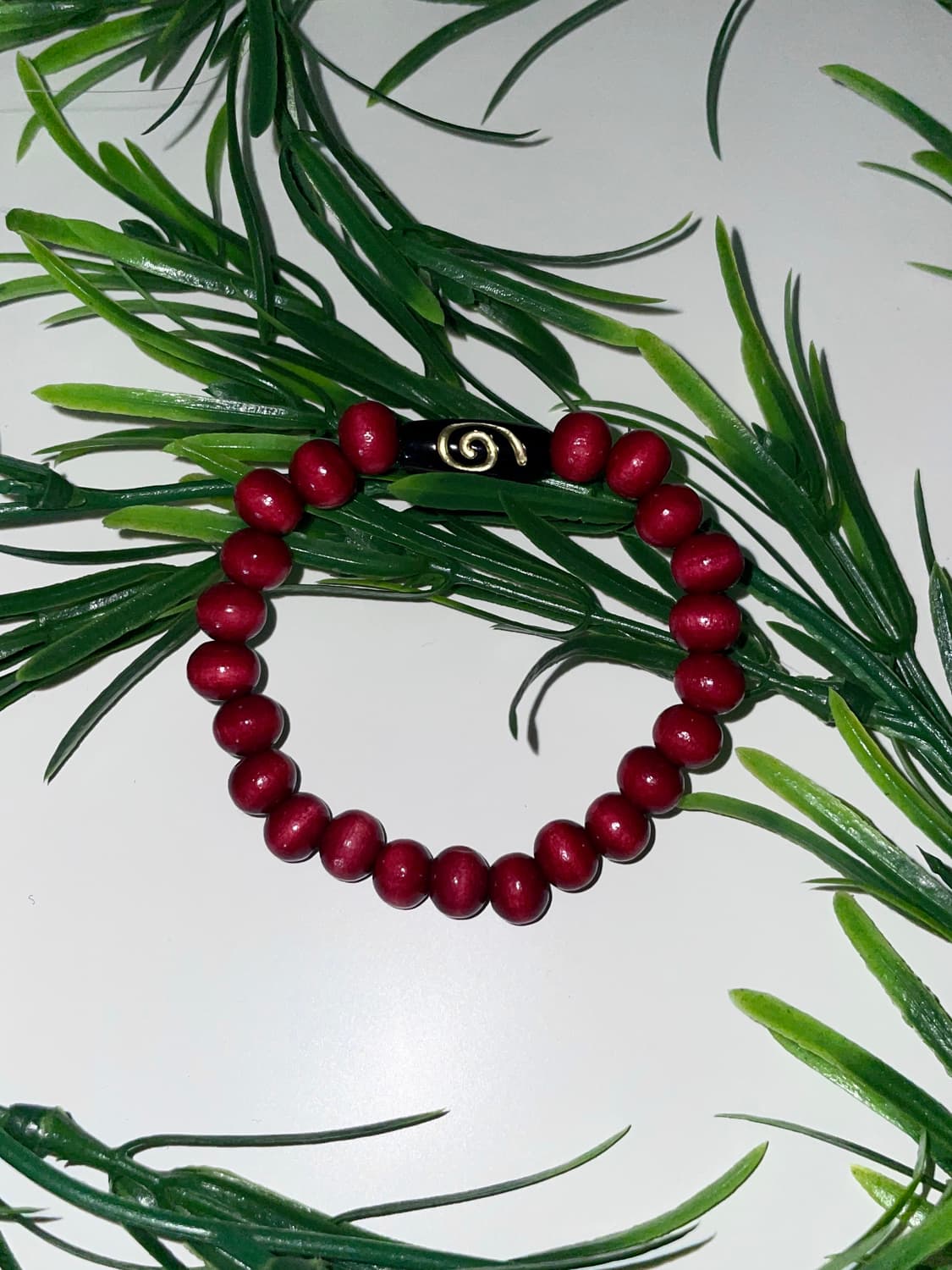 빈티지 레드 생강나무 팔찌 상품이미지1