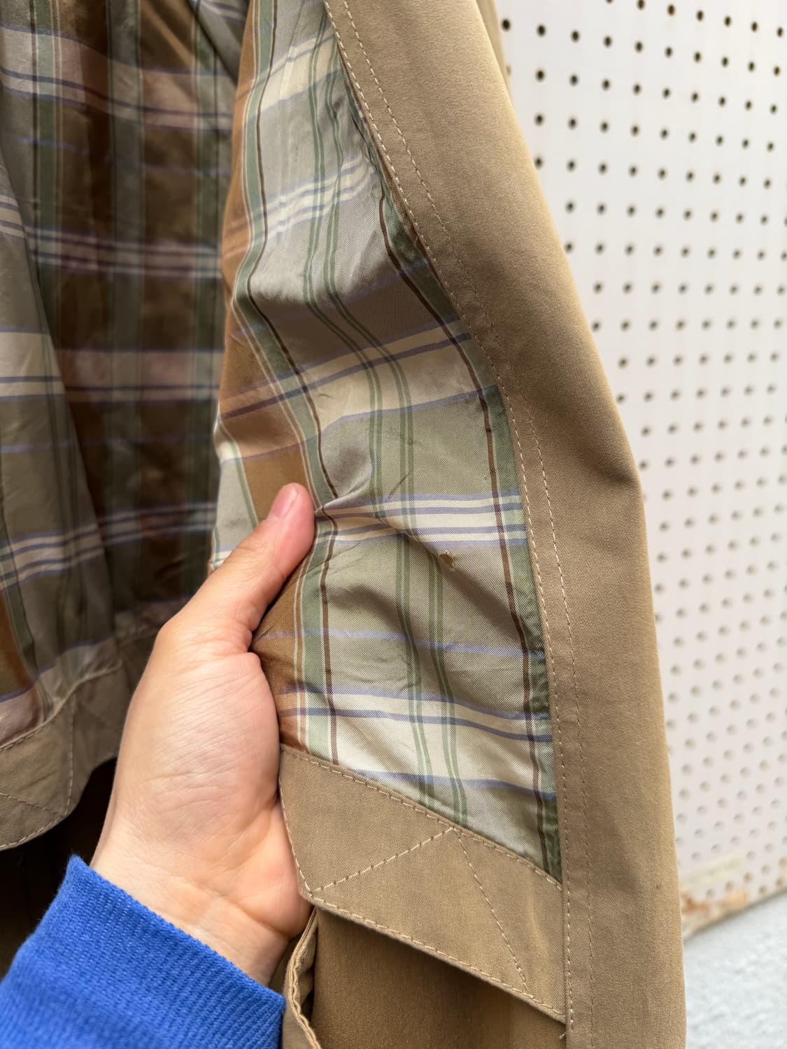 1990s GIORGIO ARMANI TRENCH MAXI 조르지오코트 상품이미지8