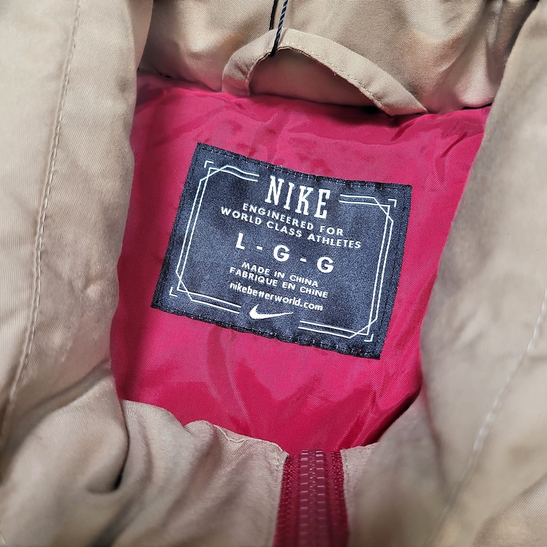 나이키 구스 다운 배색 패딩조끼 상품이미지4