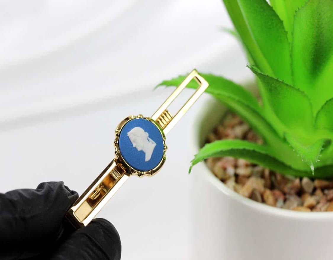 웨지우드 A+등급 5.9cm 남자 명품 넥타이핀 제스퍼 상품이미지6