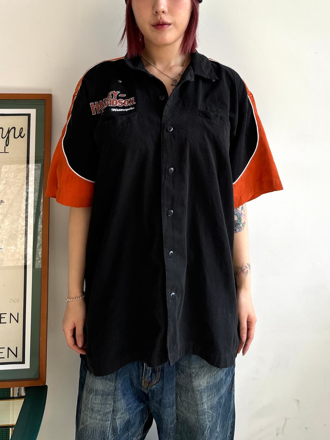 90’s Harley-Davidson 반팔 티셔츠 상품이미지2