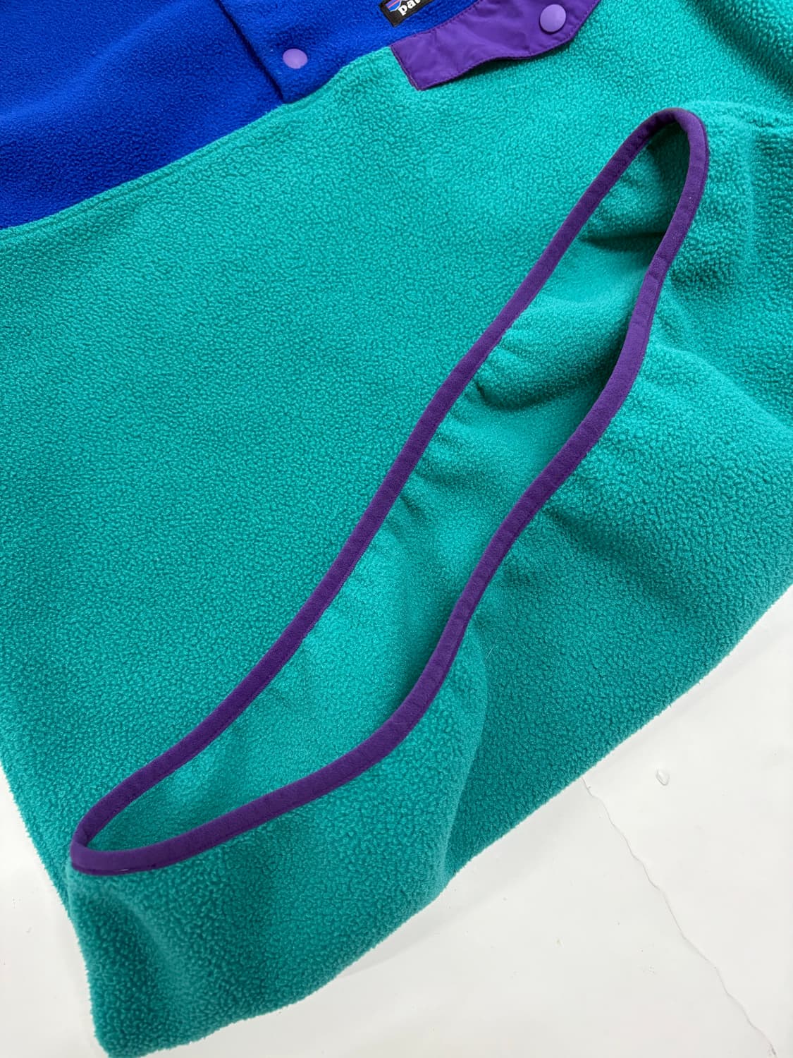 빈티지 파타고니아 신칠라스냅티 블루/그린 우먼즈M 상품이미지5