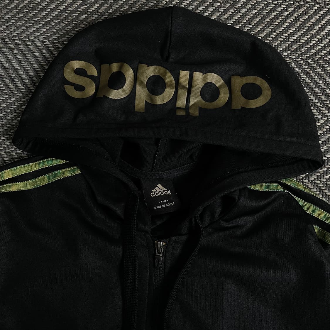00s 아디다스 빅로고 후드 트랙탑 져지y 3456 상품이미지5